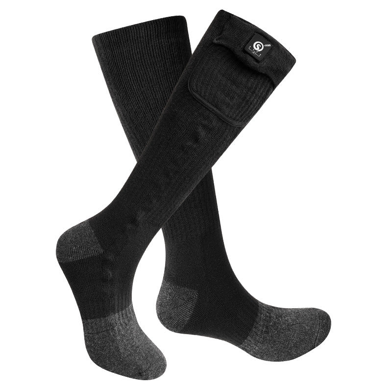 Warmfell™ Rechargeable Heated Ski Socks with Adjustable Warmth