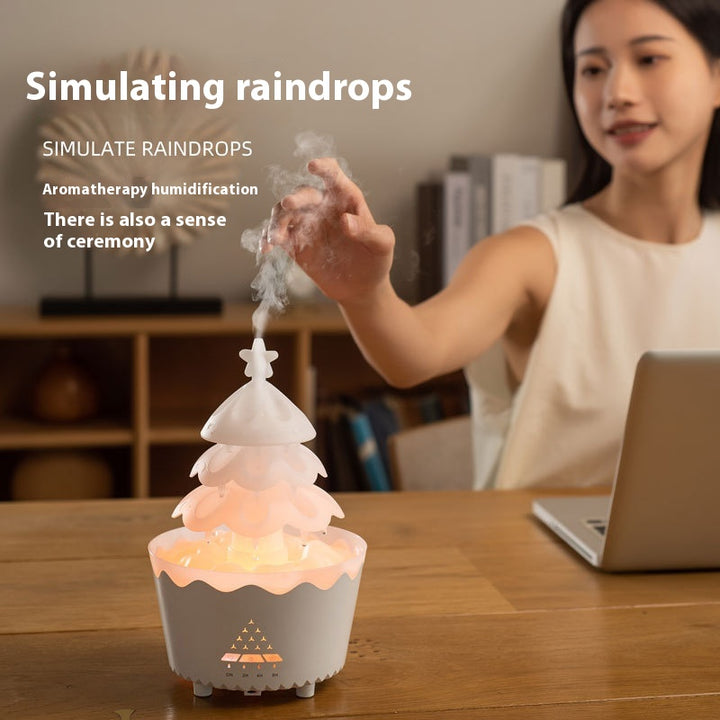 Essential Oil Aroma Diffuser With Remote Control And Mute Mist