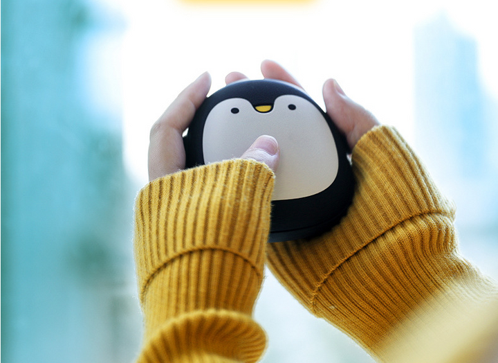 Cute Penguin And Polar Bear Rechargeable Hand Warmer