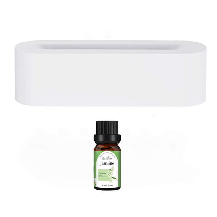 Flame Aroma Diffuser With 10ml Essential Oils, 7 Colour Light