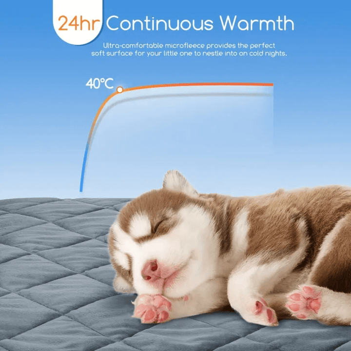 Warmfell™ Self-Warming Dog Pad with Non-Slip Base, Washable