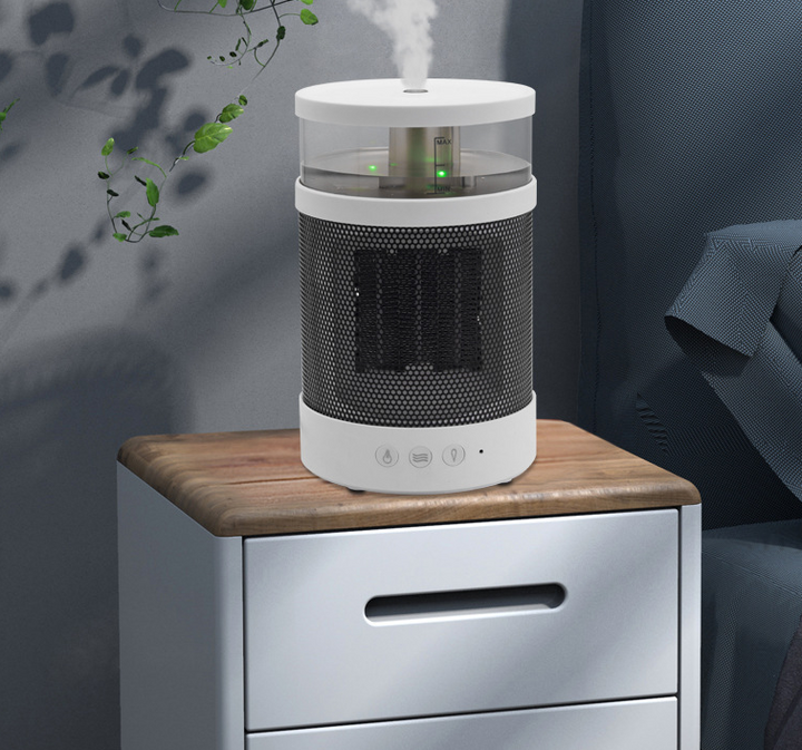 3 In 1 Space Heater With Humidifier And Colourful Night Light