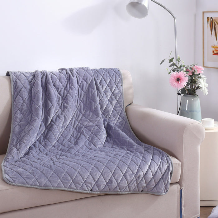 Warmfell Washable USB heated throw – 100 x 140 cm, 3 settings, wearable