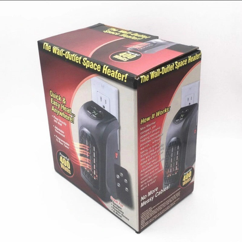 Flame Effect Mini Heater For Home With 3 Gears And 500W