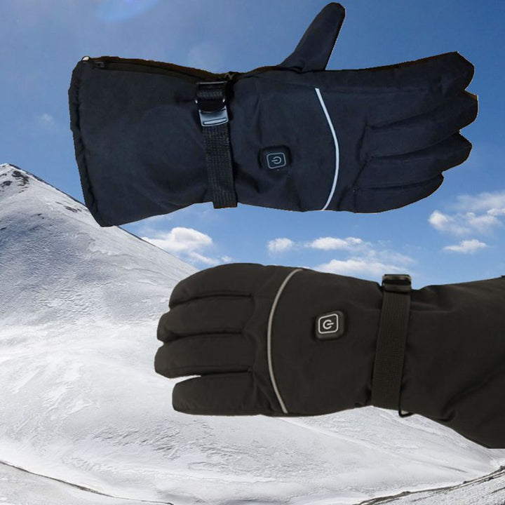 Electric Heated Gloves With 3 Temperature Levels And Warm Velvet
