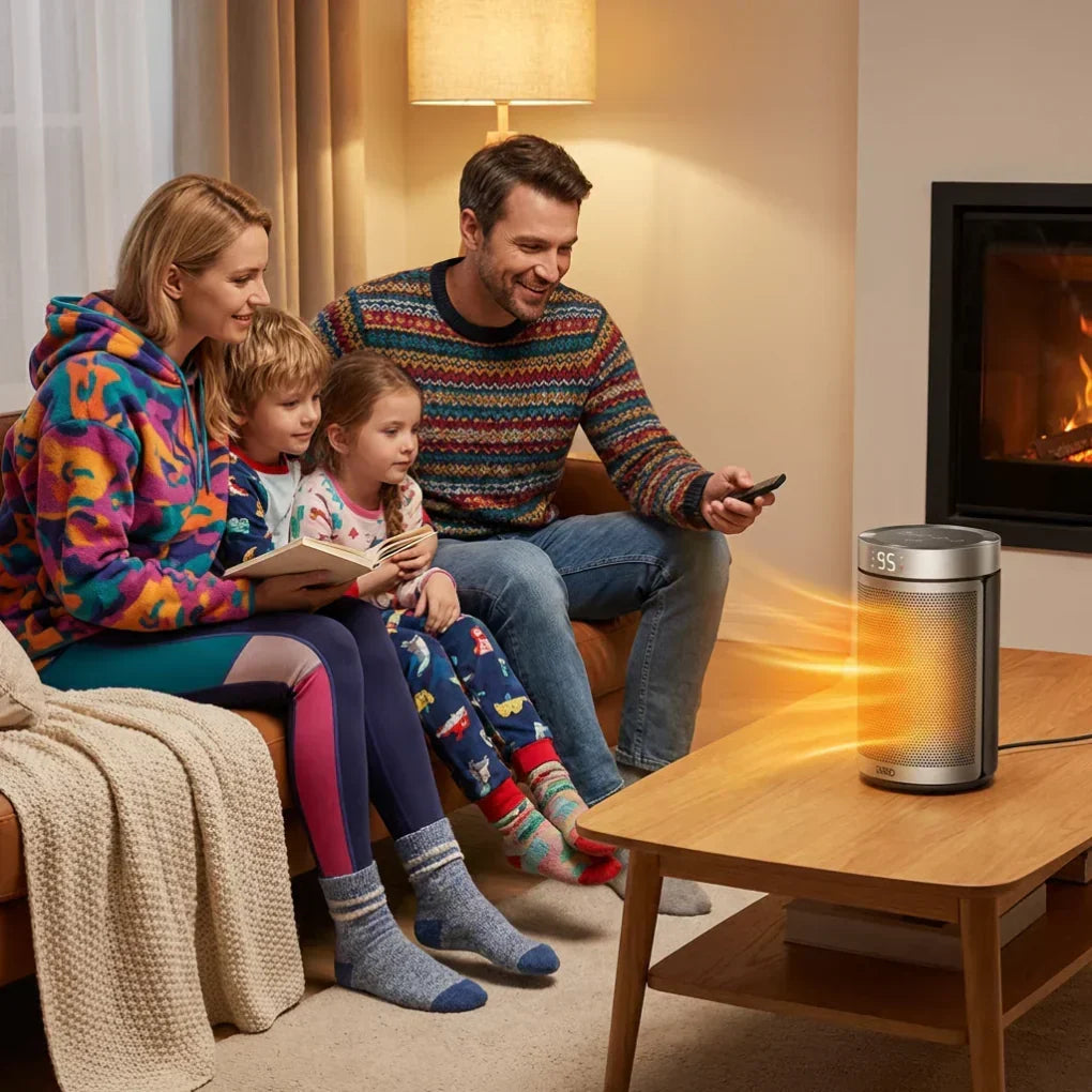 Warmfell™ Digital Thermostat Room Heater with Remote Control