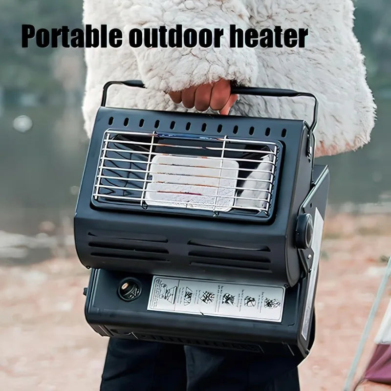Warmfell™ Gas Camping Heater Stove for Outdoor Warmth