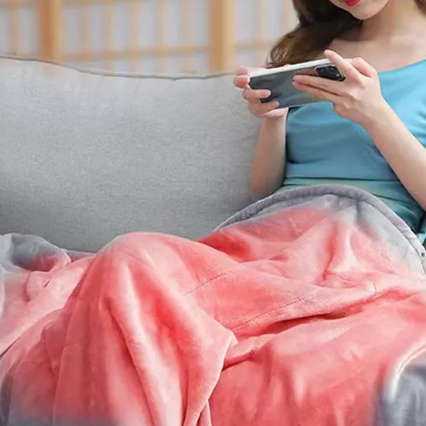 Warmfell™ Cordless Heated Throw Big Enough for Two
