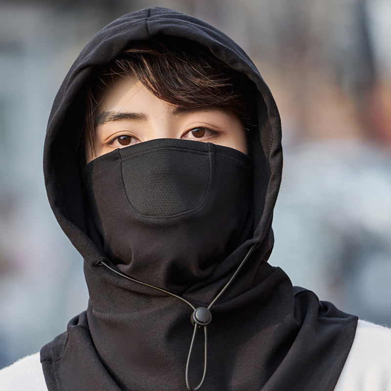 Warmfell™ Hooded Face Mask with Neck Warmer for Cycling and Skiing