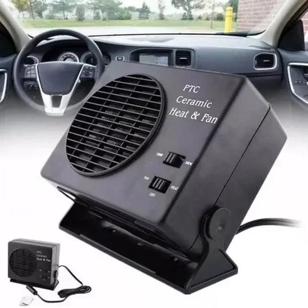 Warmfell™ Ceramic Car Fan Heater 150W/300W with Thermostat