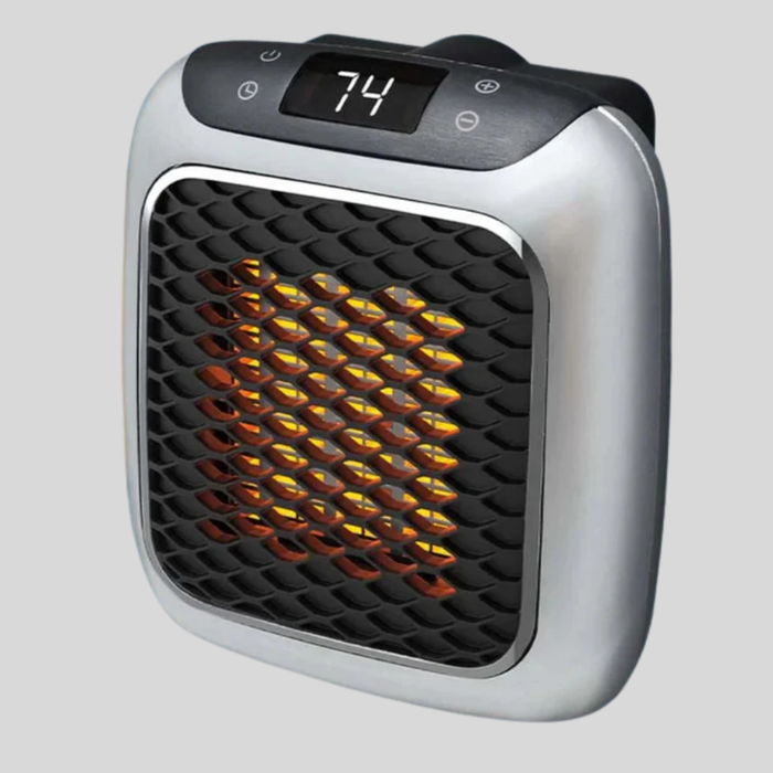 Warmfell™ Small Ceramic Desk Heater with Adjustable Heat