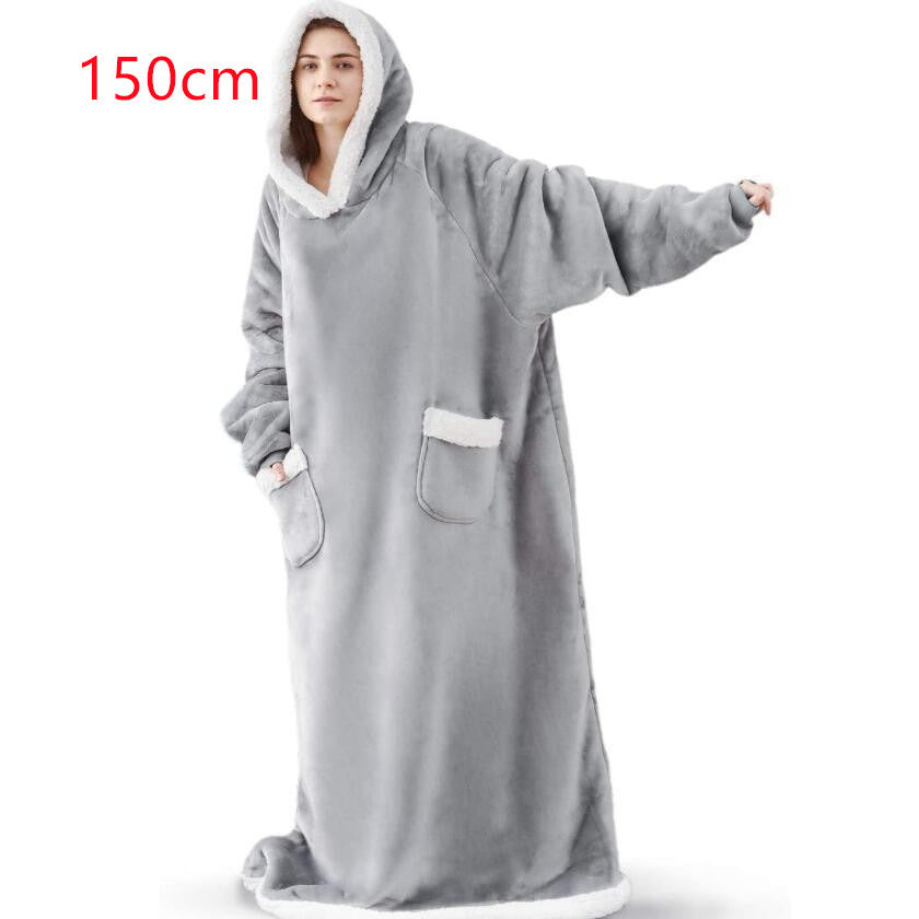 Oversized Hoodie Blanket – Cosy Wearable Blanket with Pocket