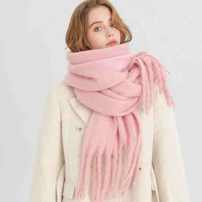 Warmfell Thick Fluffy Winter Scarf in 19 Colours