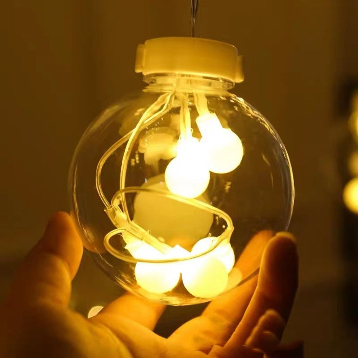 Warmfell LED Wish Orb Curtain Lights for Windows and Rooms