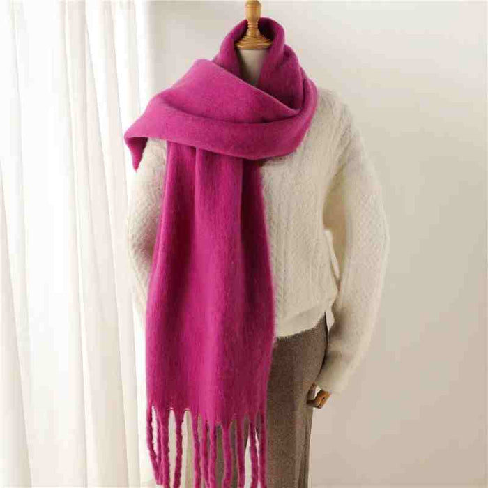 Warmfell Thick Fluffy Winter Scarf in 19 Colours
