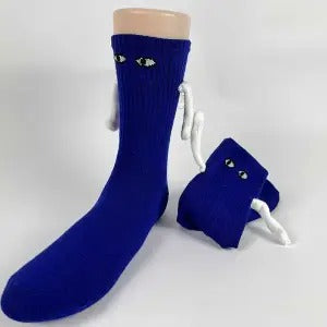 Warmfell Couple Socks with Magnetic Hands That Hold