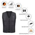 Outdoor Electric Heated Vest for Riding, Skiing and Fishing