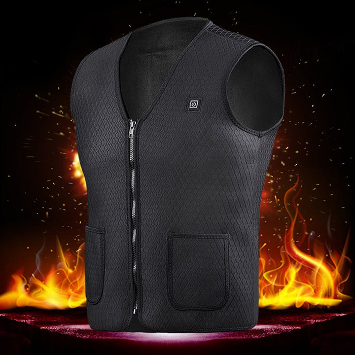 Warmfell Heated gilet for cycling, skiing and fishing