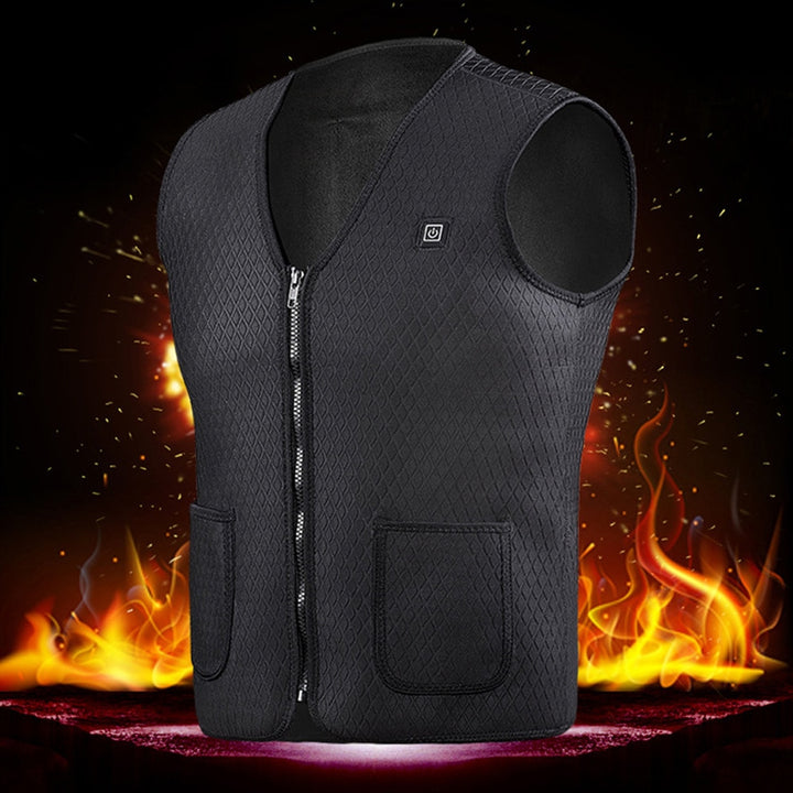 Outdoor Electric Heated Vest for Riding, Skiing and Fishing
