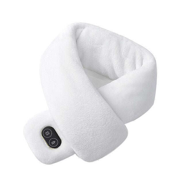 USB Heated Neck And Shoulder Wrap With Massage And Heat