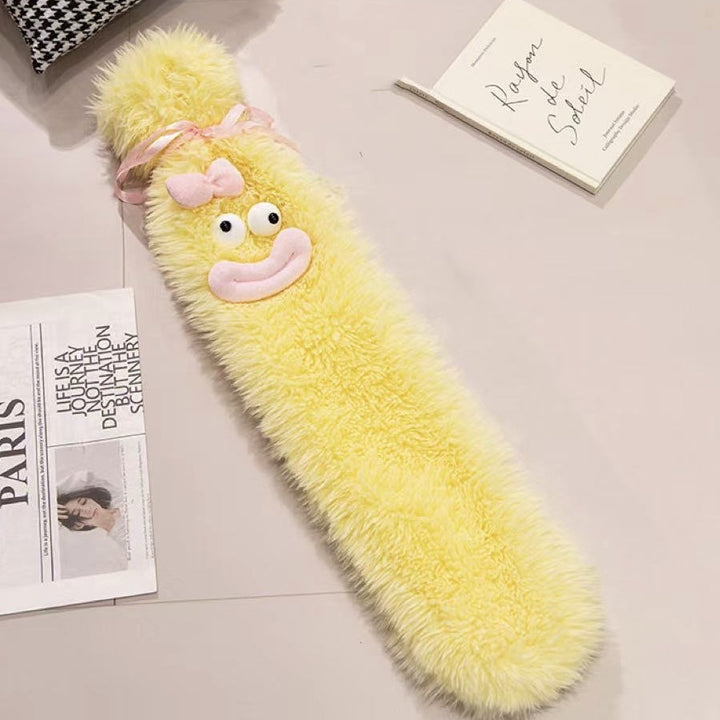 Cute 2 Litre Hot Water Bottle With Soft Fleece Cover