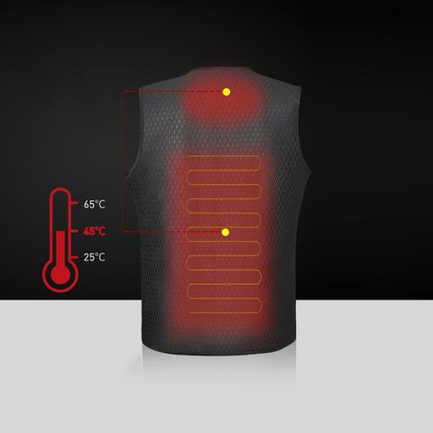 Outdoor Electric Heated Vest for Riding, Skiing and Fishing