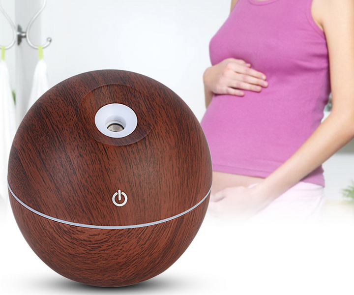 USB Aroma Essential Oil Diffuser With 7 Colour LED Night Light