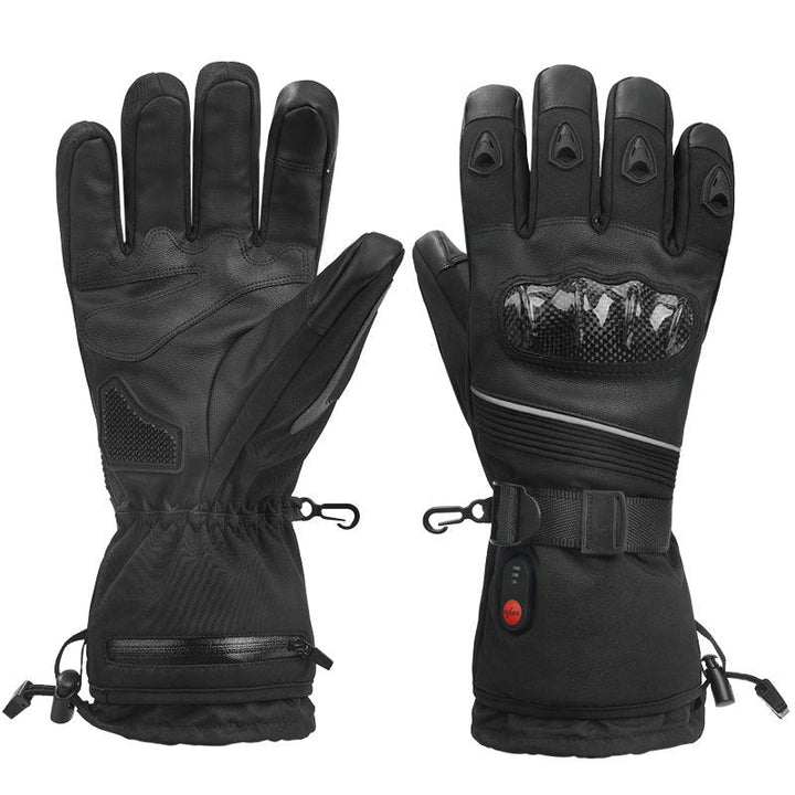 Warmfell™ Waterproof Heated Ski Gloves with 2500mAh Rechargeable Battery