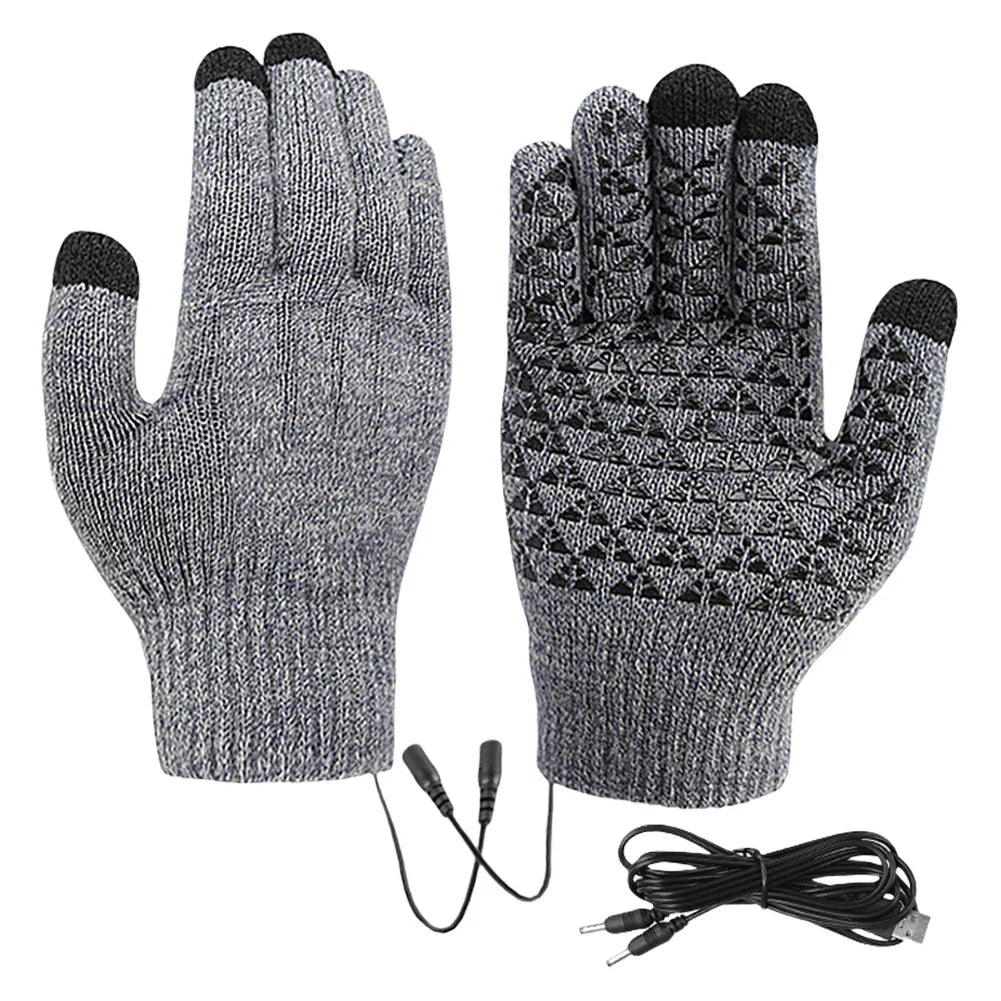 Warmfell™ USB Heated Touchscreen Gloves With Anti-Slip Grip