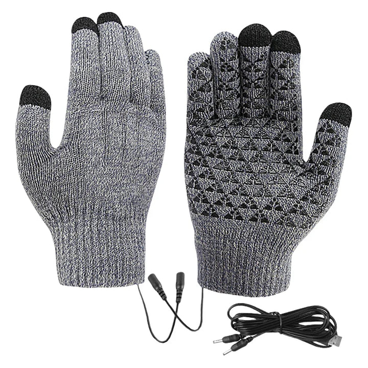 Warmfell™ USB Heated Touchscreen Gloves With Anti-Slip Grip