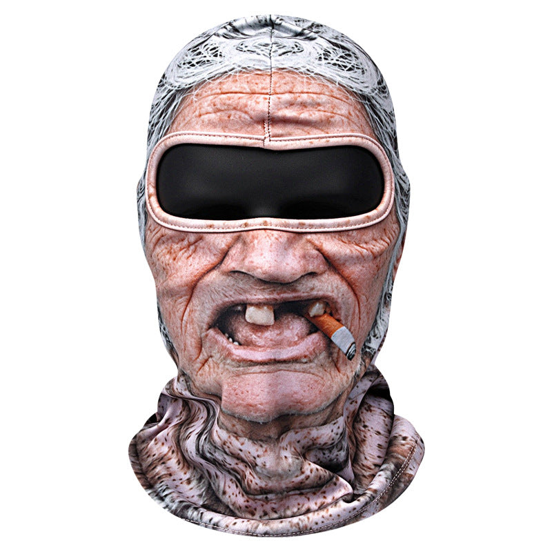 3D Funny Balaclava – Warm Fleece Novelty Ski Mask