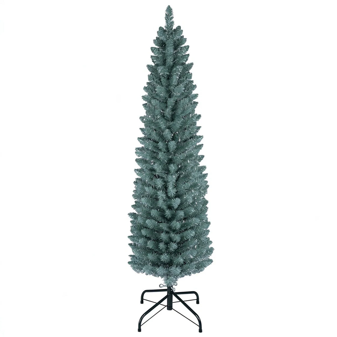 Small frosted silver-green pencil tree