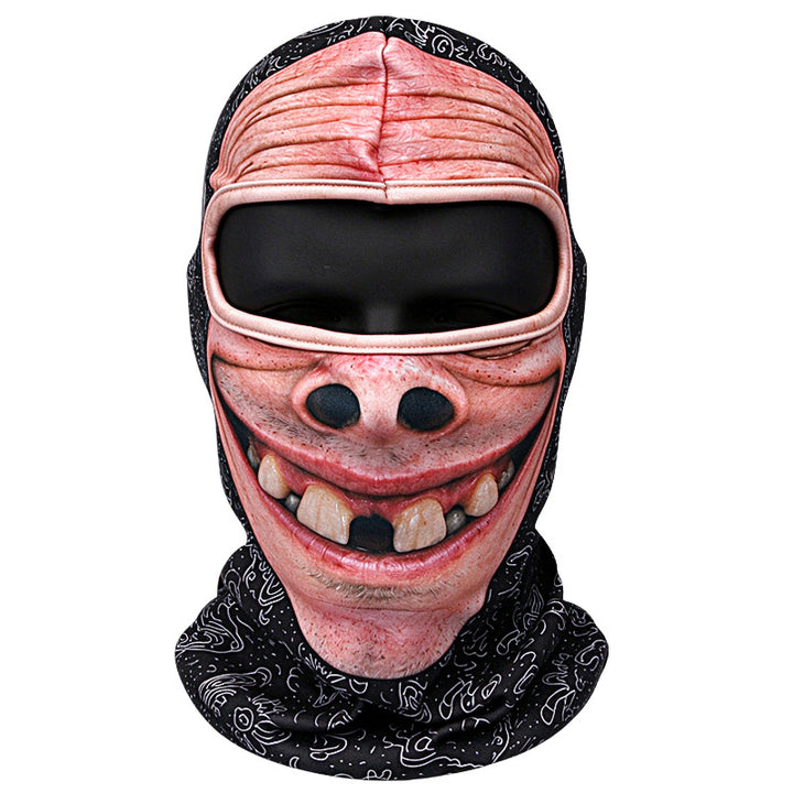 3D Funny Balaclava – Warm Fleece Novelty Ski Mask