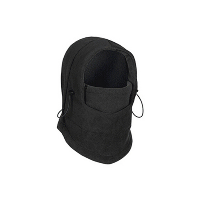 Warmfell 3-in-1 fleece balaclava with drawstring