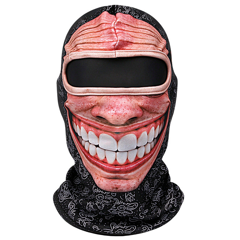 3D Funny Balaclava – Warm Fleece Novelty Ski Mask