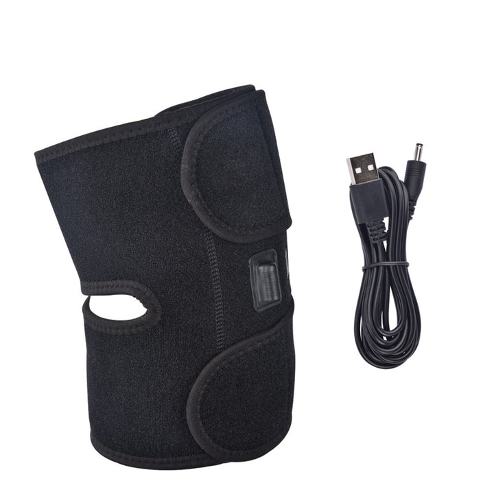 Electric Heated Knee Wrap With Massage Function