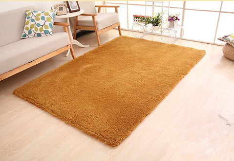 Warmfell Fluffy shaggy rug with anti-slip back