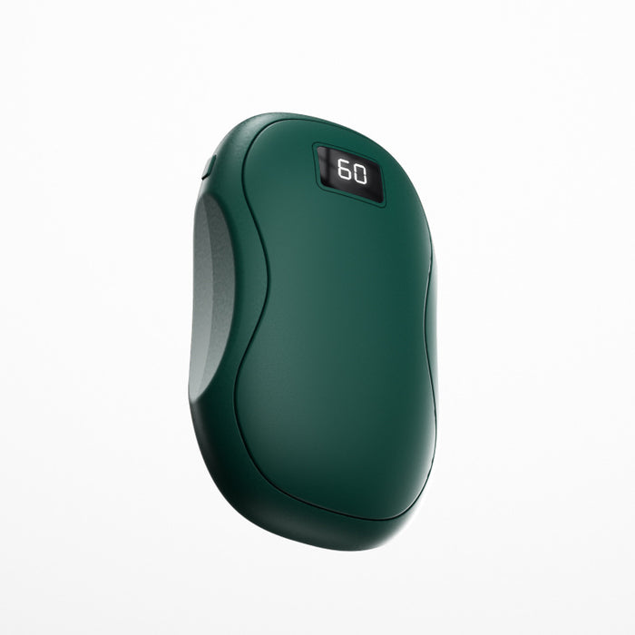 Warmfell Rechargeable Mini Hand Warmer and Power Bank with Display