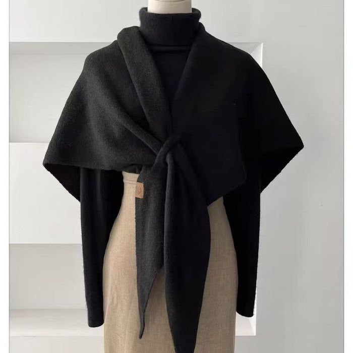 Warmfell Soft Wool Triangle Shawl in 8 Colours