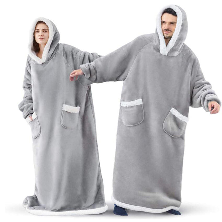 Oversized Hoodie Blanket – Cosy Wearable Blanket with Pocket