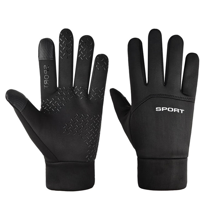 Warmfell Velvet Lined Sports Gloves, Full or Open Finger
