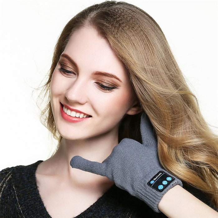 Warmfell Bluetooth Talking Gloves with Touchscreen Fingertips