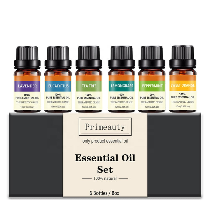 Essential Oils Set For Diffusers, 10ml Plant Aroma Oils