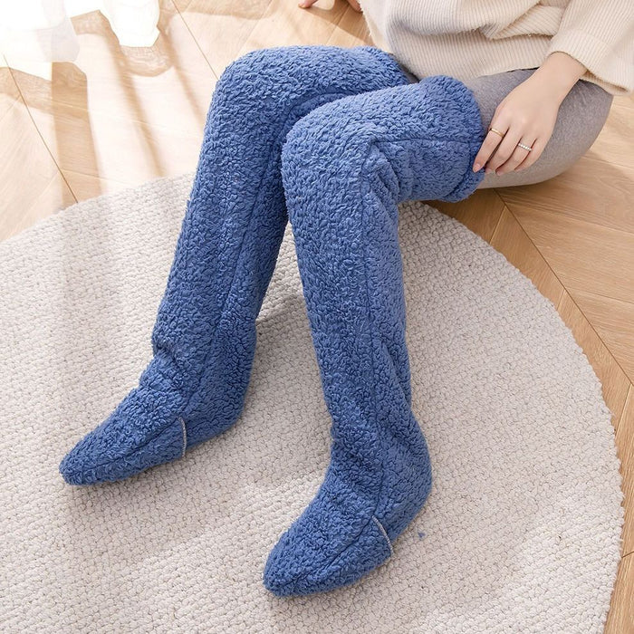 Warmfell Over the Knee Fuzzy Socks, Leg Warmer in One