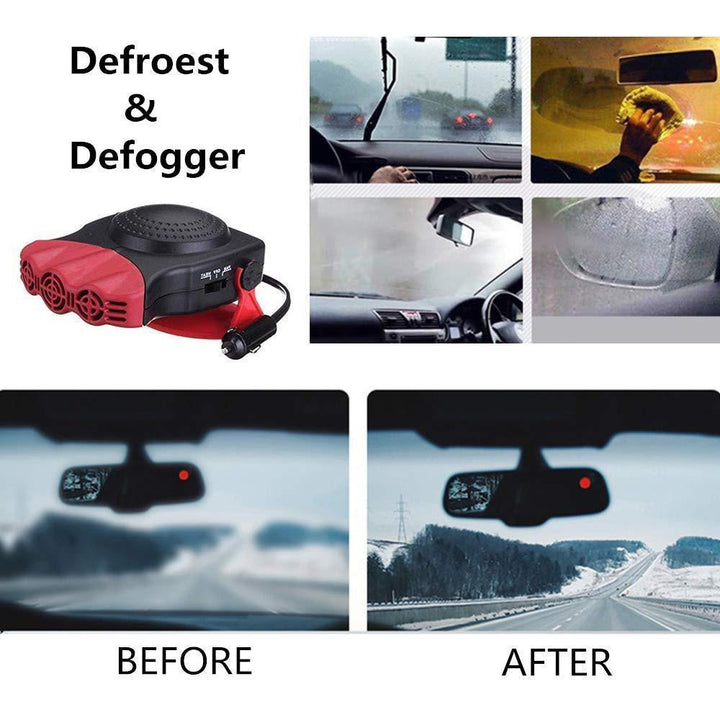 Warmfell™ All-Season Car Heater and Cooler for Fast Fog Clearing
