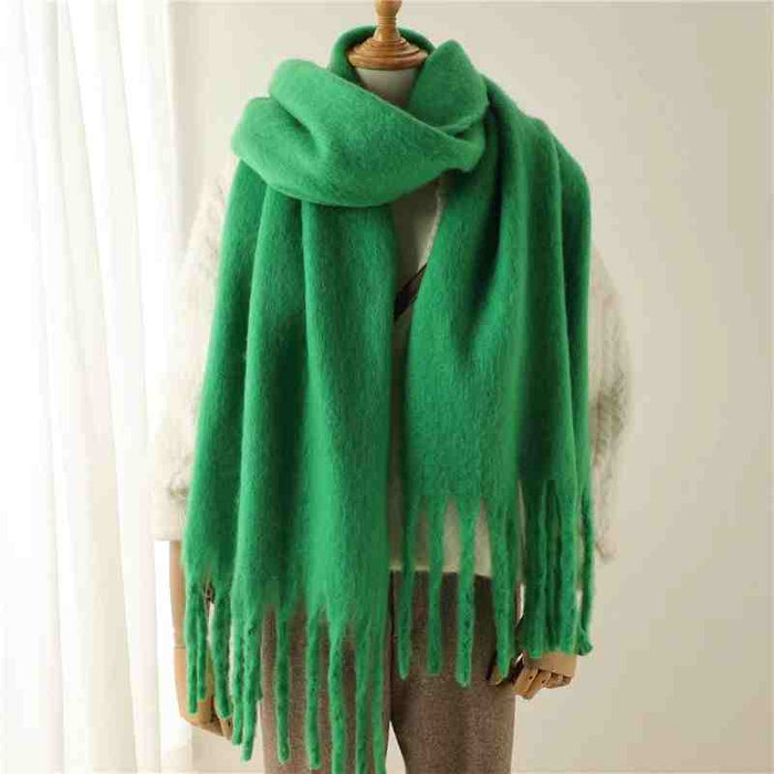 Warmfell Thick Fluffy Winter Scarf in 19 Colours