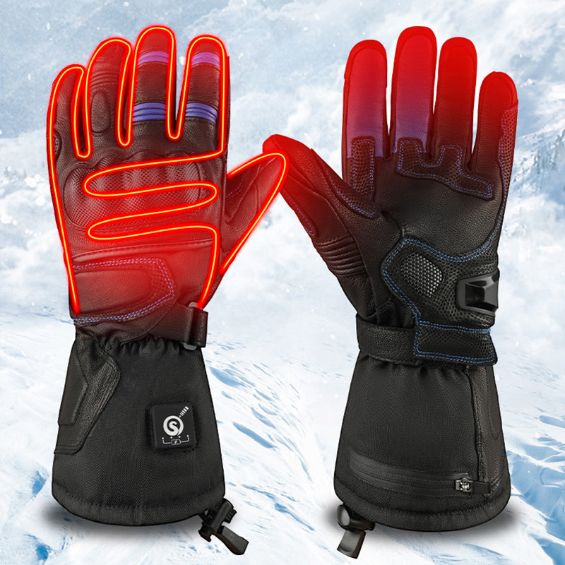 Warmfell™ Windproof Heated Cycling Gloves With Fleece Lining
