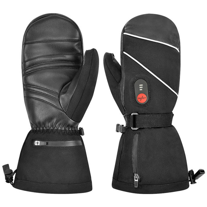 Warmfell™ Waterproof Heated Ski Gloves With Touchscreen Fingertips