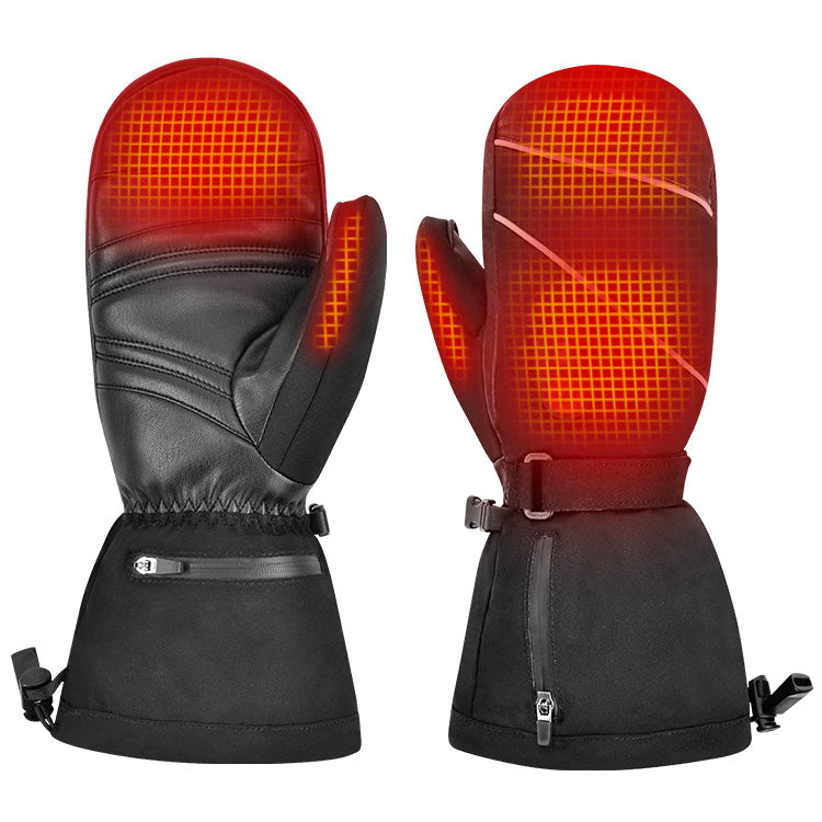 Warmfell™ Waterproof Heated Ski Gloves With Touchscreen Fingertips