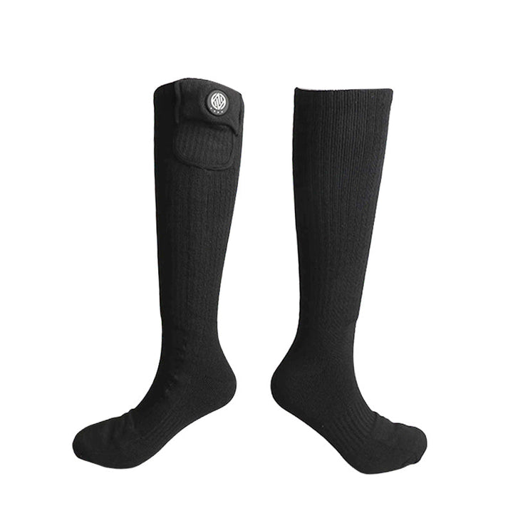 Warmfell™ Rechargeable Heated Ski Socks with Adjustable Warmth